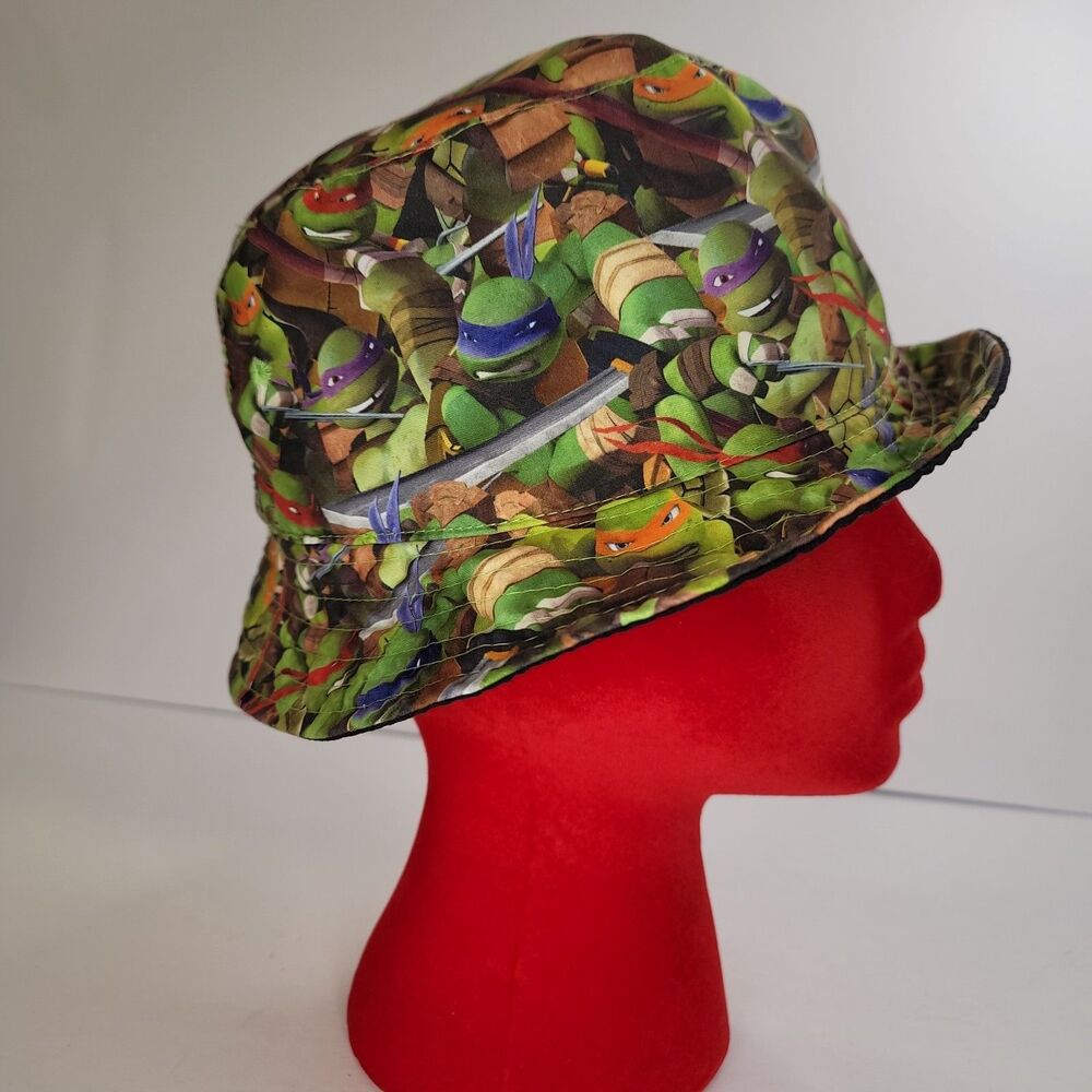Nickelodeon Teenage Mutant Ninja Turtles Kids Bucket Hat Target Sun Cap OS 2015 - Picture 2 of 11
